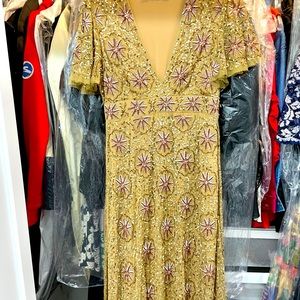 ZARA Size S Beaded Special Edition Dress. NWOT